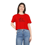 Inspirational Women's Crop Tee - Listen to Your Inner Voice