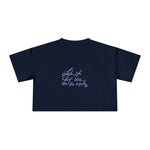 Inspirational Women's Crop Tee - Listen to Your Inner Voice