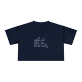 Inspirational Women's Crop Tee - Listen to Your Inner Voice