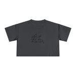 Inspirational Women's Crop Tee - Listen to Your Inner Voice