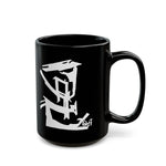 I'm Abstracted   |   15 oz. Black Ceramic Mug