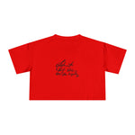 Inspirational Women's Crop Tee - Listen to Your Inner Voice