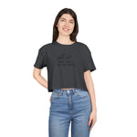 Inspirational Women's Crop Tee - Listen to Your Inner Voice
