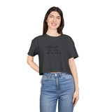 Inspirational Women's Crop Tee - Listen to Your Inner Voice