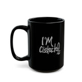 I'm Abstracted   |   15 oz. Black Ceramic Mug